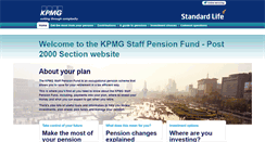 Desktop Screenshot of mykpmgpension.com